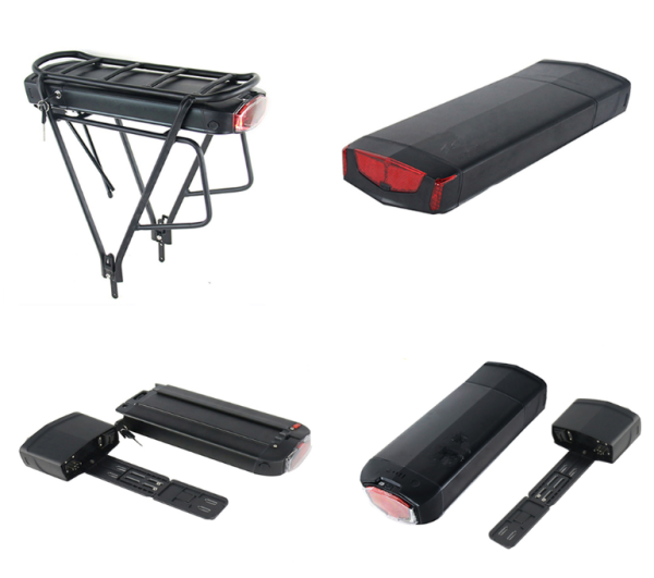 EBIKE BATTERY RACK ELECTRIC BICYCLE LITHIUM BATTERY